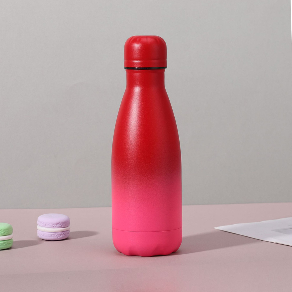 Rouge dégradé rose