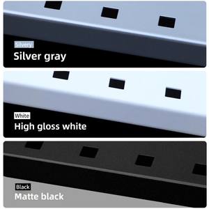 Aanpasbare stalen gereedschapswagen, wandmontage gereedschapskist, hangende bord, pegboard opbergrek, werkplaatsgebruik, <span class=keywords><strong>OEM</strong></span> ondersteund, merk JINXI - Product Image 3