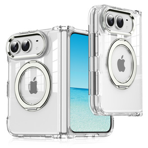 Custodia per iPhone 18 Fold con Schermo Pieghevole, <span class=keywords><strong>Cover</strong></span> Magnetica Girevole Ultra <span class=keywords><strong>Trasparente</strong></span> per <span class=keywords><strong>Apple</strong></span> ULTRA - Product Image 3