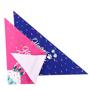 Pet Triangular Bib Bandana Birthday Design For Cats <b>Dogs</b> Neck Warmer Decoration - Product Image 1