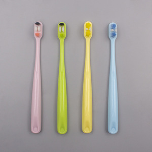 Adult Toothbrush 14.4cm Soft Bristles Nylon Home Use - Product Image 1