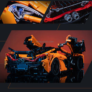 Cada C61513W 1:10 MOC Assassin XR modelo de coche de carreras bloque de construcción 3617 Uds Super coche deportivo DIY juguetes de ladrillo - Product Image 5