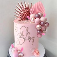 Gâteau d'anniversaire sur le thème Champagne Gold Bossilla, décorations de gâteaux et décorations de boules de gâteaux de Pâques de Noël