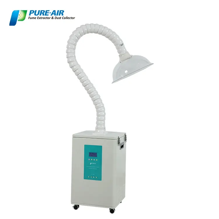 PURE-AIR portable dust collector lab air filter fume extraction for lab
