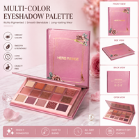 Palette de maquillage tout-en-un HERORANGE Premium |   Kit de fards à paupières, blush et illuminateur |   Marque privée végane