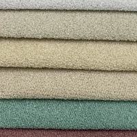 100% poliéster Jacquard diseño terciopelo felpa tela oso de peluche textura similar a la piel transpirable sofá tapicería tejido teñido patrón