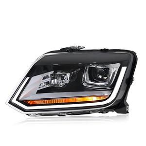 Ensemble de phares LED sur mesure pour <span class=keywords><strong>Volkswagen</strong></span> <span class=keywords><strong>Amarok</strong></span> avec lentille et feux de jour, version haut de gamme - Product Image 4