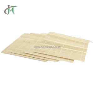 J & <span class=keywords><strong>M</strong></span> Hochwertige hand gefertigte 9,35 Zoll gelbe Bambus-Sushi-Roll matte Einfach verpackte umwelt freundliche Sushi-Werkzeuge Sushi-Rolle - Product Image 6