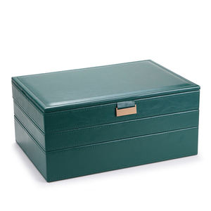 Boîte à bijoux de rangement en cuir design Boîte à bijoux de voyage Offre Spéciale pochette en cuir classique de haute qualité - Product Image 4