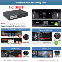 Car Play Inalámbrico y Android Auto para BMW con Sistema NBT CIC, Series 1 2 3 4 5 6 7, X3 X4 X5 X6 MINI, Funciones de Mirror Link, Decodificador