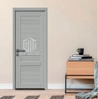 Imperméable Insonorisé No Formaldehype Porte de chambre WPC Porte intérieure décorative écologique Porte composite durable bon marché