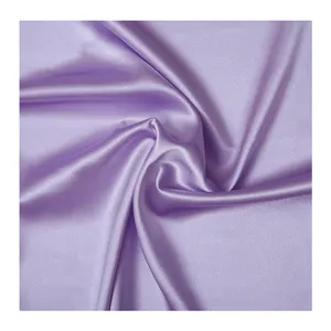 Cheaper Thickened Crystal Satin Fabric 100% Polyester Fabric 170gsm for dress