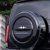 Byd Fangcheng Leopard 5 couvercle de pneu de secours en acier inoxydable et boîtier nouvel état accessoire de hayon tout-terrain