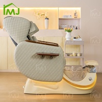 Meubles de salon de manucure de luxe, chaise de pédicure électrique avec massage des pieds, fauteuil de spa