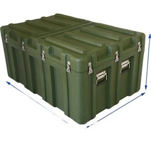 DF HZ117253 430L 431L 432L 433L 434L Boîte de rangement en plastique PE vert personnalisée grande capacité pour rouleaux, moulée par injection - Catalogue - Product Image 1