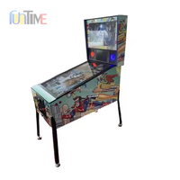 Meilleure Vente : Flipper Virtuel 43 Pouces 32'' 1200 Jeux 4K, Meuble en Bois, Flipper Automatique 220V, Arcade, Puzzle, Paiement par Pièces, Avancé
