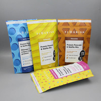 Sachet latéral personnalisé en aluminium et plastique pour emballage de miel, thé, café, lait en poudre