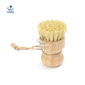 Spazzola da cucina <span class=keywords><strong>Eco</strong></span> Friendly spazzola per pulire il piatto in fibra di legno Sisal - Product Image 3