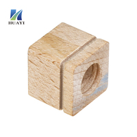 Bouchon carré en bois pour flacon de parfum avec filetage à vis - Couvercle en bois naturel personnalisé pour diffuseur d'arômes et flacons en verre d'huiles essentielles