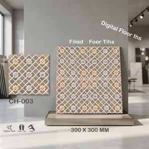 กระเบื้องปูพื้นเซรามิกขนาด 30x30 ซม. ลายไม้แบบด้านเคลือบดิจิตอล สำหรับตกแต่งบ้านและสำนักงาน - Product Image 3