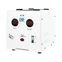 Régulateur de tension automatique ZHONGSHAN KEBO AVR OTB 3000VA monophasé, relais pour appareils électroménagers, affichage numérique sur PC, montage sur table