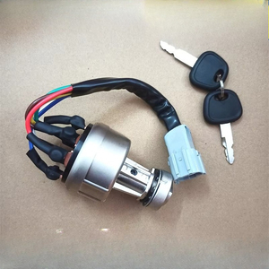 Interrupteur d'allumage 4TVN94 avec 2 clés pour excavatrice R55-7 R60-7, pièces de moteur d'excavatrice - Product Image 1