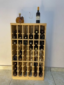 Exhibidores <span class=keywords><strong>de</strong></span> Botellas <span class=keywords><strong>de</strong></span> Vino <span class=keywords><strong>de</strong></span> Acero y <span class=keywords><strong>Madera</strong></span> <span class=keywords><strong>de</strong></span> Alta Calidad - Estantes Ajustables y Personalizables con Acabado <span class=keywords><strong>de</strong></span> Esmalte Horneado Fácil <span class=keywords><strong>de</strong></span> Instalar - Product Image 3