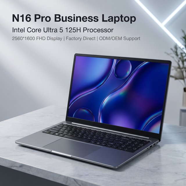 Education Laptop Notebook Computer Core Ultra 5 125H Sixteen Inch Business Student Wholesale Oem Odm Factory Supply Export