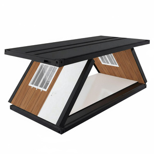 <strong>Ready</strong> Ship 20ft Quickly Installation Z Folding Container <strong>House</strong> Prefab Foldable Tiny <strong>House</strong> Mobile Dormitory Bedroom Living Room - Product Image 6