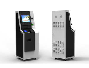 LKS ATM Bank Máquina de depósito en efectivo Quiosco Depósito/Aceptador Terminal de pago Windows 10 Pantalla táctil capacitiva - Product Image 3