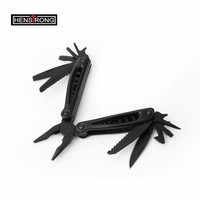 Pince multifonction 2-en-1 avec lampe torche LED, ensemble d'outils à main en acier inoxydable, boîte cadeau OEM, sac à outils pour usage domestique, portée d'éclairage de 500 m