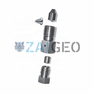 워터젯 부품 H2O JET 301026-3 쇼트 스톱 필터 어셈블리 W/어댑터 1/4 "F X 3/8" M 워터젯 기계 예비 부품 교체 - Product Image 2