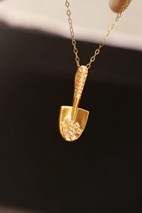 Xinfly Au750 - Colgante de Oro Real con Moissanita, Joyería de Moda para Mujer, con Cadena de Plata Gratis para Regalo o Fiesta - Product Image 2
