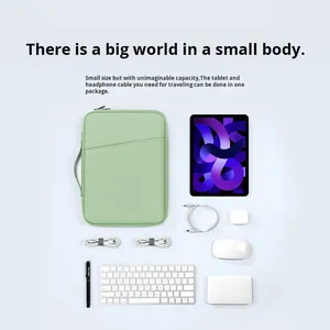 Sac de rangement portable en nylon pour <span class=keywords><strong>tablette</strong></span> 11 pouces 13 pouces, sac de transport pour iPad, étui de voyage - Product Image 5