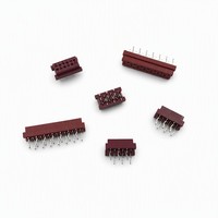 Connecteur de têtes de bornes IDC rouge 2,54 mm LL1033-2D, connecteur Micro Match