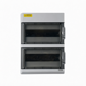 Boîtier de distribution d'énergie étanche IP66 extérieur 100A avec disjoncteur anti-effraction et coffret de câblage - Product Image 1
