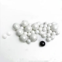Ornement Boule en céramique Silice Boules blanches en céramique perles d'oxyde de zirconium