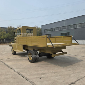 Camion de fret électrique antique de couleur personnalisable pour accessoires de tournage de films - Product Image 1