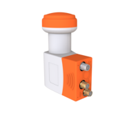 LNB óptico Digital 3G HD Ready 10,70-12,75 GHz entrada 100-3000 MHz salida para receptores de TV satelital hechos de plástico, con pantalla de-MHz