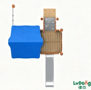 Juego de <span class=keywords><strong>Madera</strong></span> Maciza <span class=keywords><strong>para</strong></span> Niños, <span class=keywords><strong>para</strong></span> Exteriores, Duradero, Fácil de Instalar, Mejora la Inteligencia y la Aptitud Física, <span class=keywords><strong>para</strong></span> Interiores, Hogar y Comercios - Product Image 3