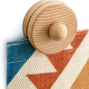 Cross-border wooden wall-mounted blanket <b>clips</b>, carpet display <b>hooks</b>, round tapestry hangers, quilt <b>hooks</b>, blanket <b>clips</b> - Product Image 1