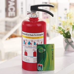 Tirelire créative en forme d'extincteur, boîte à monnaie en plastique, décoration, tirelire pour pièces de monnaie, cadeau, tirelire sécurisée - Product Image 5