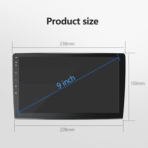 Phổ xách tay Android 11 xe Media Player với GPS tựa đầu vị trí khuếch đại gương liên kết & RGB Chức năng 1 năm bảo hành - Product Image 2