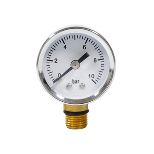 डबल-एक YZ-63 बोर्डन ट्यूब प्रेशर गेज/मैनोमीटर 0-10 बार उच्च सटीकता इलेक्ट्रोप्लेटेड आयरन शेल अनुकूलन योग्य (ओएम/ओएम) - Product Image 3