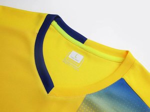 Maglie da Calcio 2021 Gialle e Blu per Uomo Adulto Abbigliamento da Allenamento Squadra Calcio Abbigliamento Sportivo Maglie da Calcio - Product Image 2