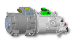 C2000A 200KW 1300N.m 3-in-1 PMSM <b>Drive</b> Motor New Condition Magnet Synchronous for Heavy Trucks - Product Image 4