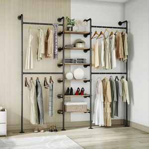 Perchero Moderno Independiente para Ropa, Perchero para Dormitorio, Mueble para el Hogar, Sala de Estar, Baño, Material Metálico - Product Image 4