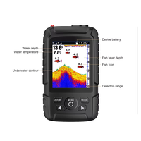 Détecteur de poissons sans fil Flytec 300m 980ft pour la pêche à la carpe, sondeur de profondeur 100m pour bateaux, détecteur de poissons sous-marin GPS Combo Life Scope FishFinder