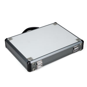Caja de Herramientas Portátil de Alta Calidad, Estuche de Aluminio con Espuma DIY, Bisagras de Seguridad, Personalizable OEM y ODM para Almacenamiento de Herramientas con Tapa Transparente - Product Image 5