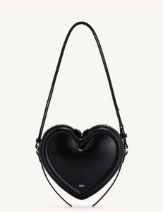 Bolso Bandolera de Correa Única con Cierre Tridimensional en Forma de Corazón, Diseño Exclusivo <span class=keywords><strong>Arlene</strong></span>, Estilo Dulce y Moderno, para Mujer, Primavera - Product Image 3